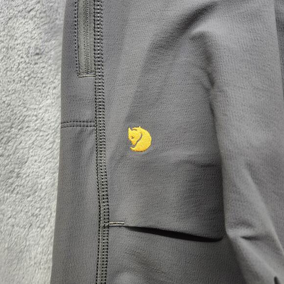 Fjallraven Pants Womens 27-28" Gray Bergtagen Stretch Trousers Outdoors Hiking - Picture 2 of 16